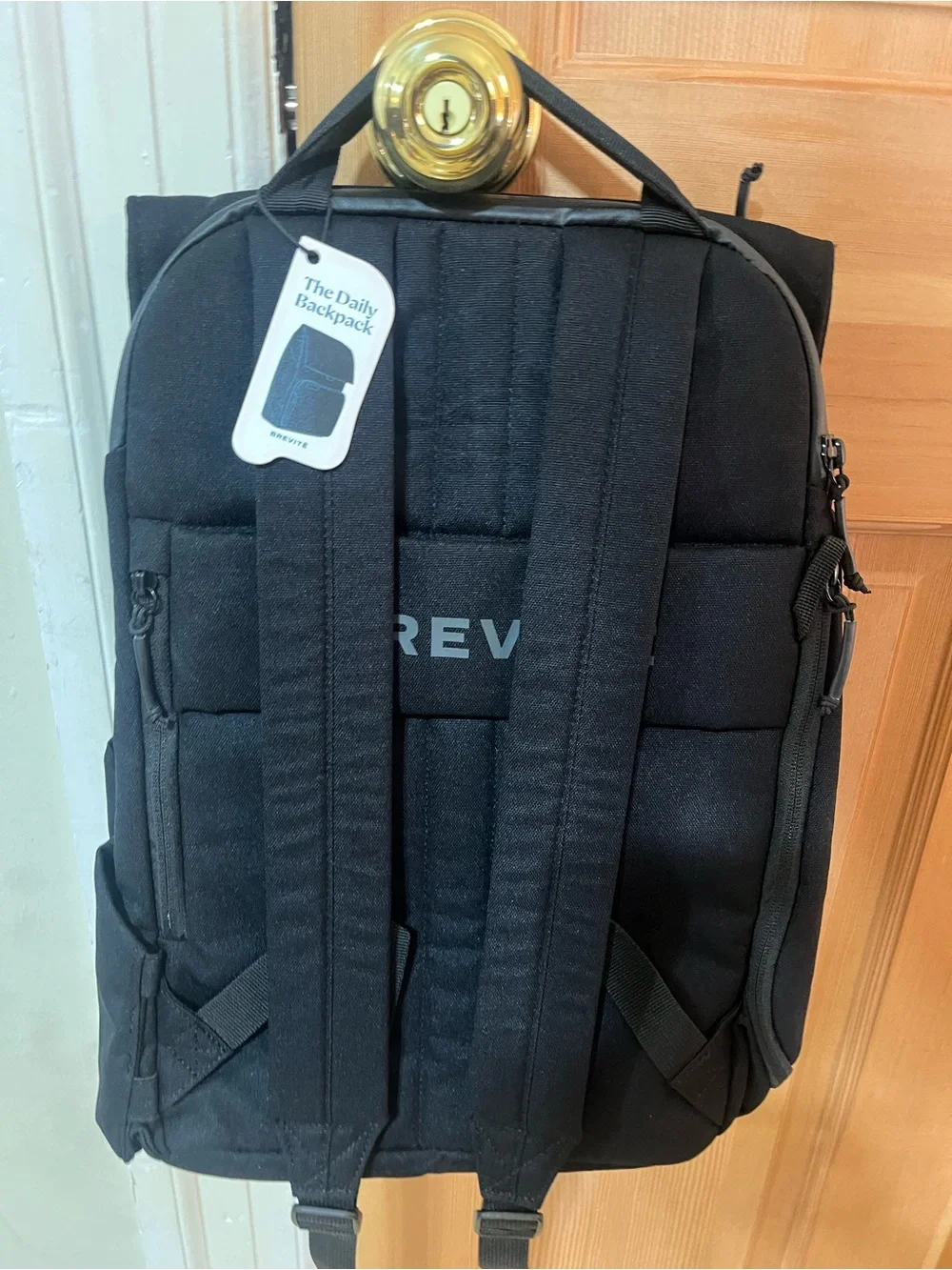 Brevité Classic Black Women's Backpack